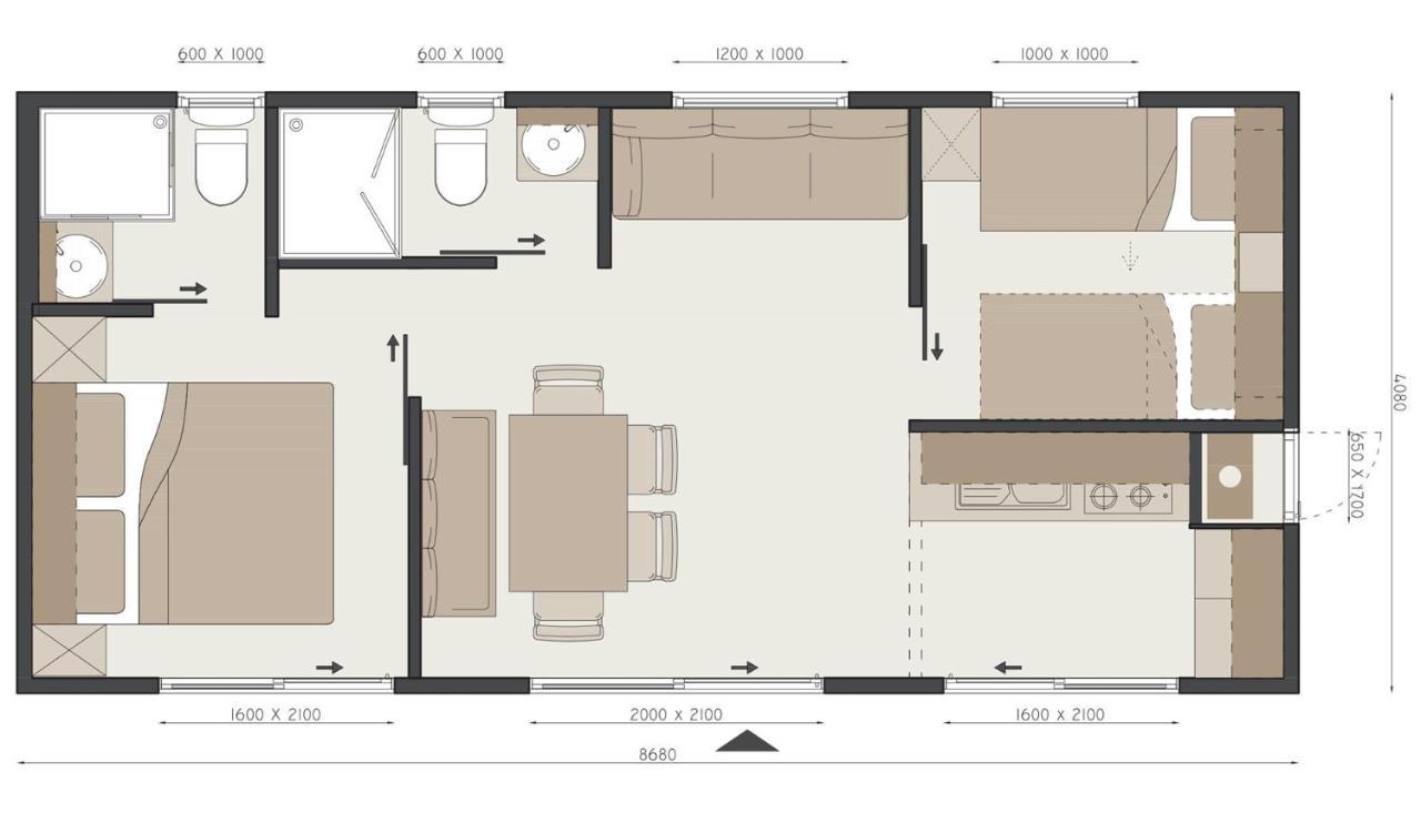Mobile Home Kmz Selce Exterior photo